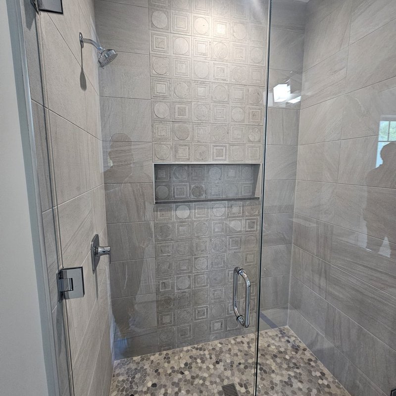 Tiled Shower by Jason's Carpet & Tile