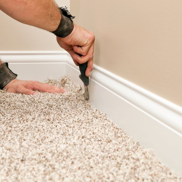 Professional carpet flooring installation